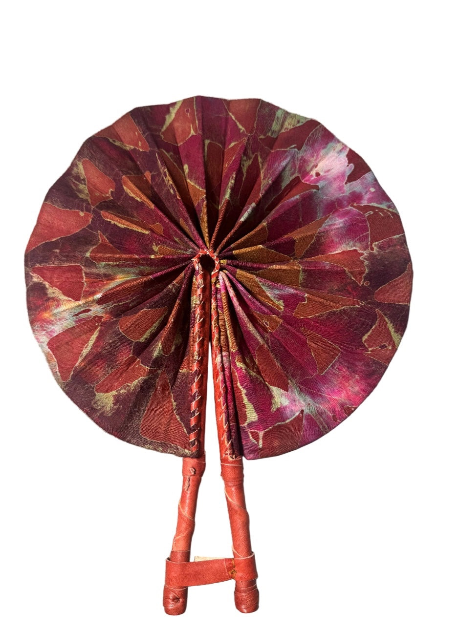 Fan Pink and Purple Marble