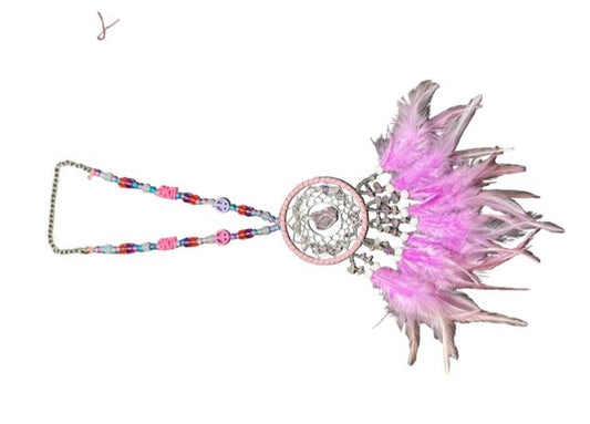 Funky Dreamcatcher Necklace 