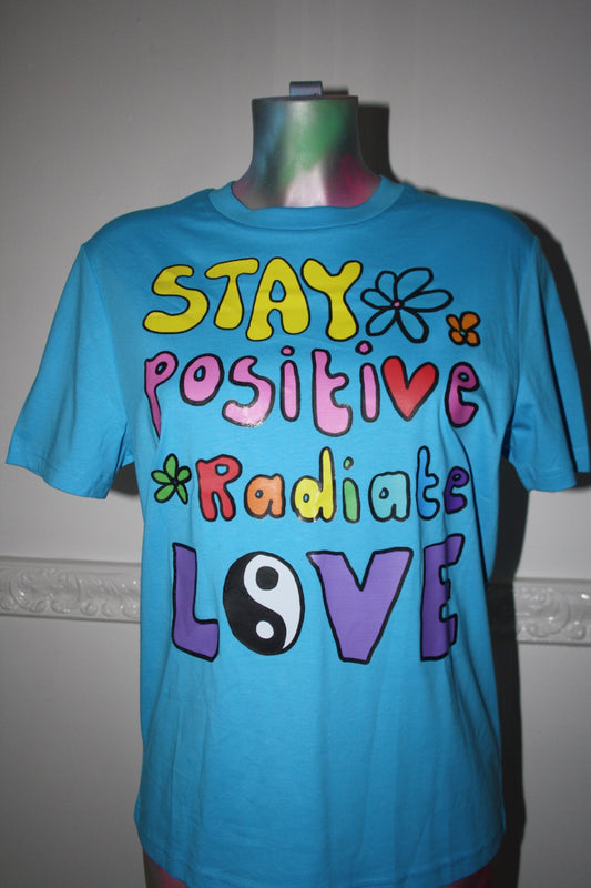 Stay positive Tee - THE MAGIC LABEL