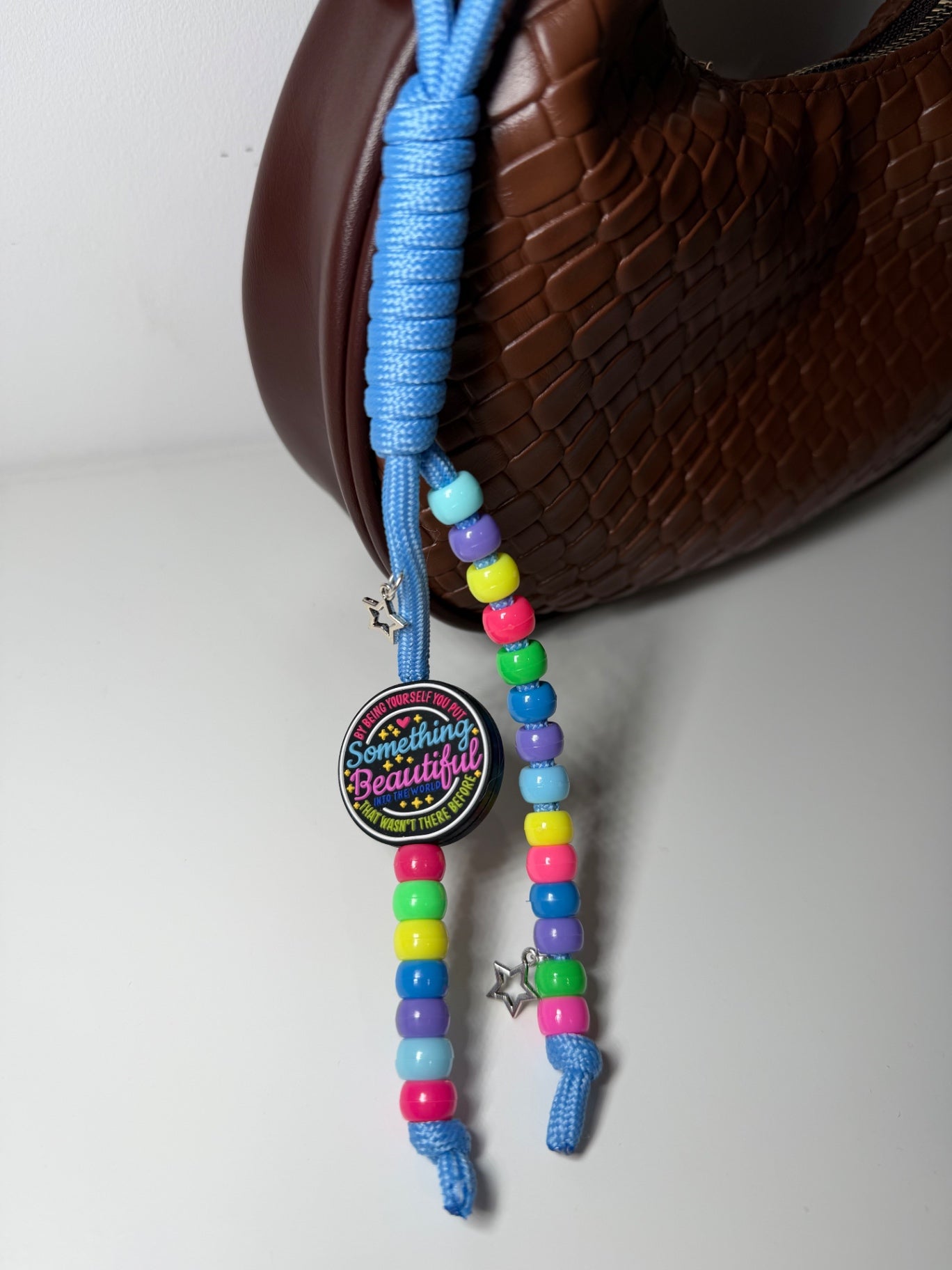 ‘Something beautiful’ rope keyring