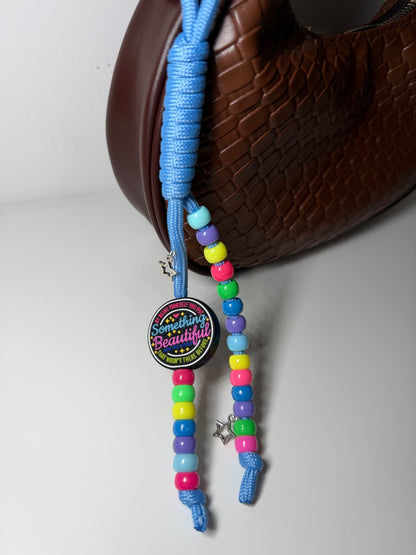 ‘Something beautiful’ rope keyring