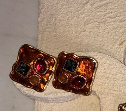 Autumn earrings 