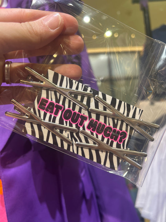 X hair clips 4