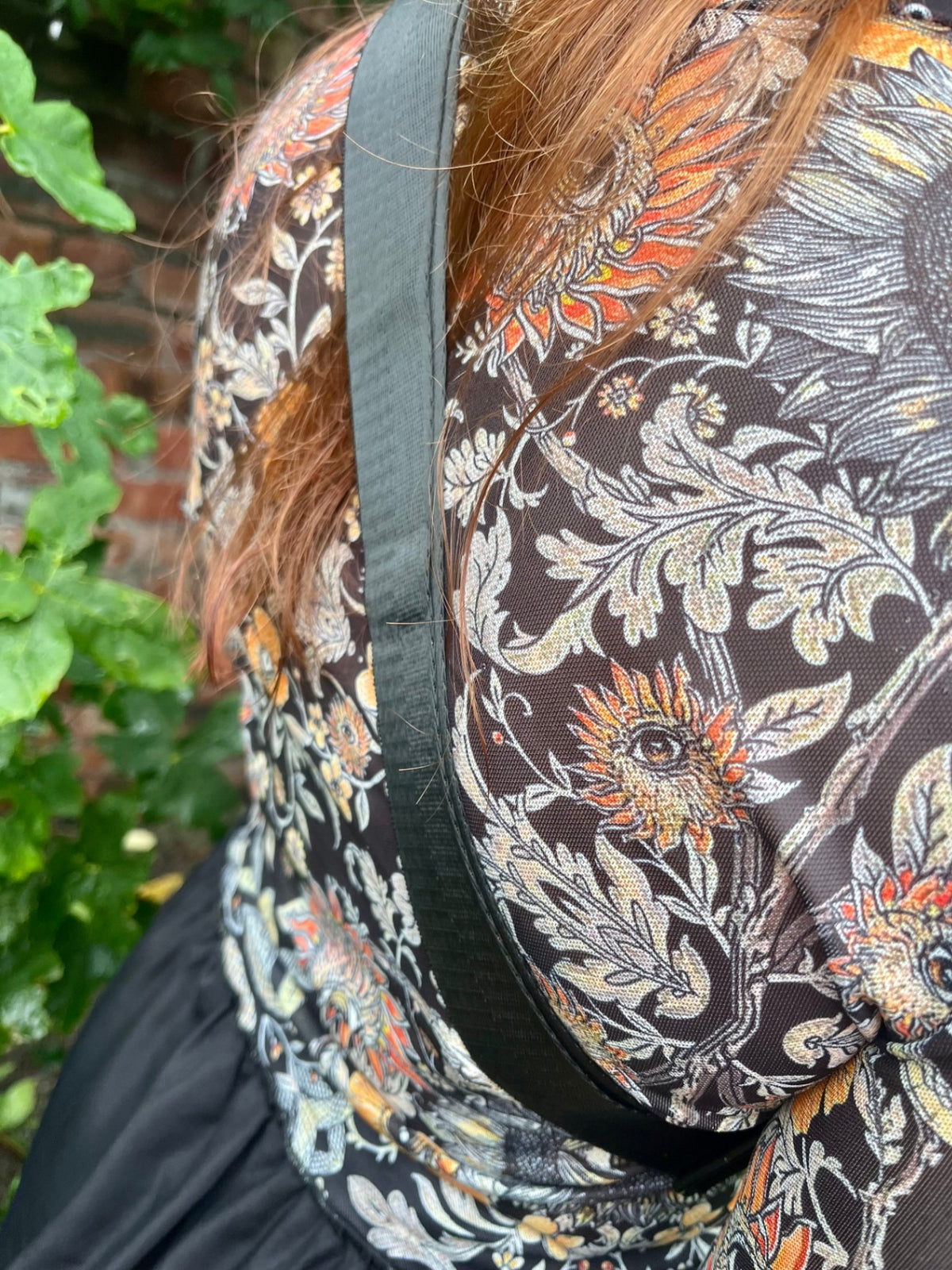 Black Skull Belt Bag