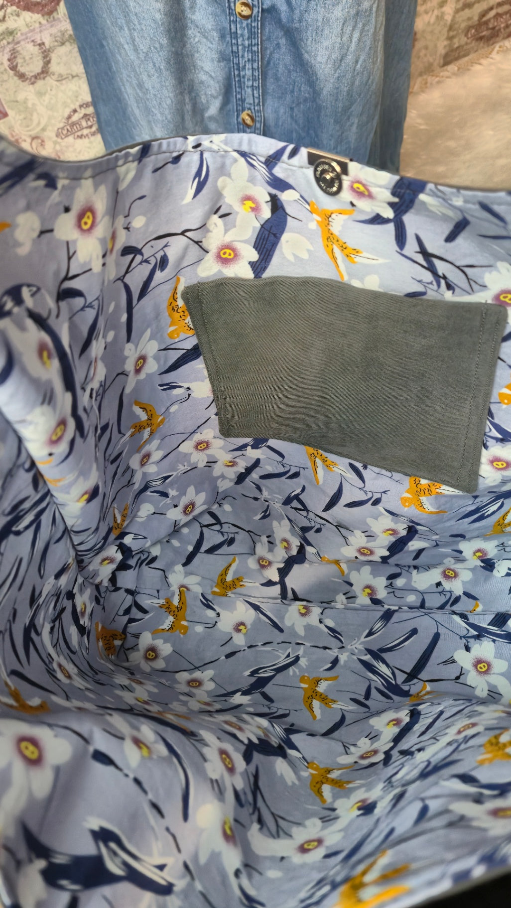Gray bag