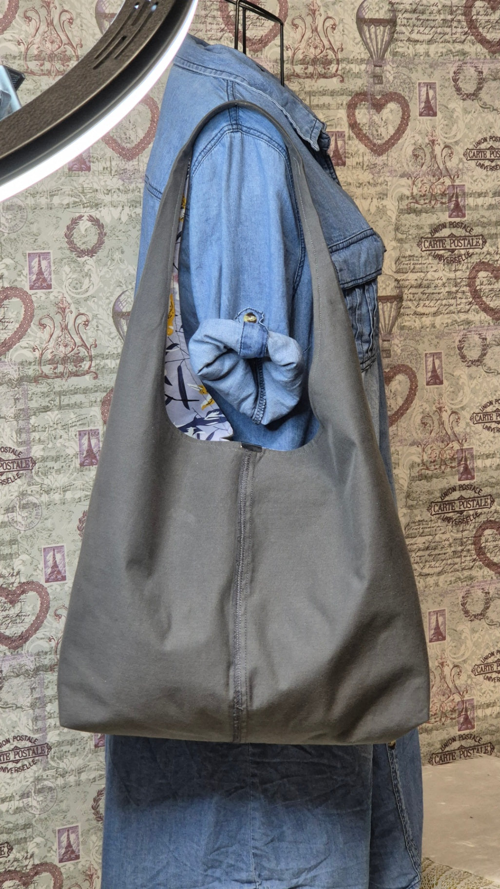Gray bag