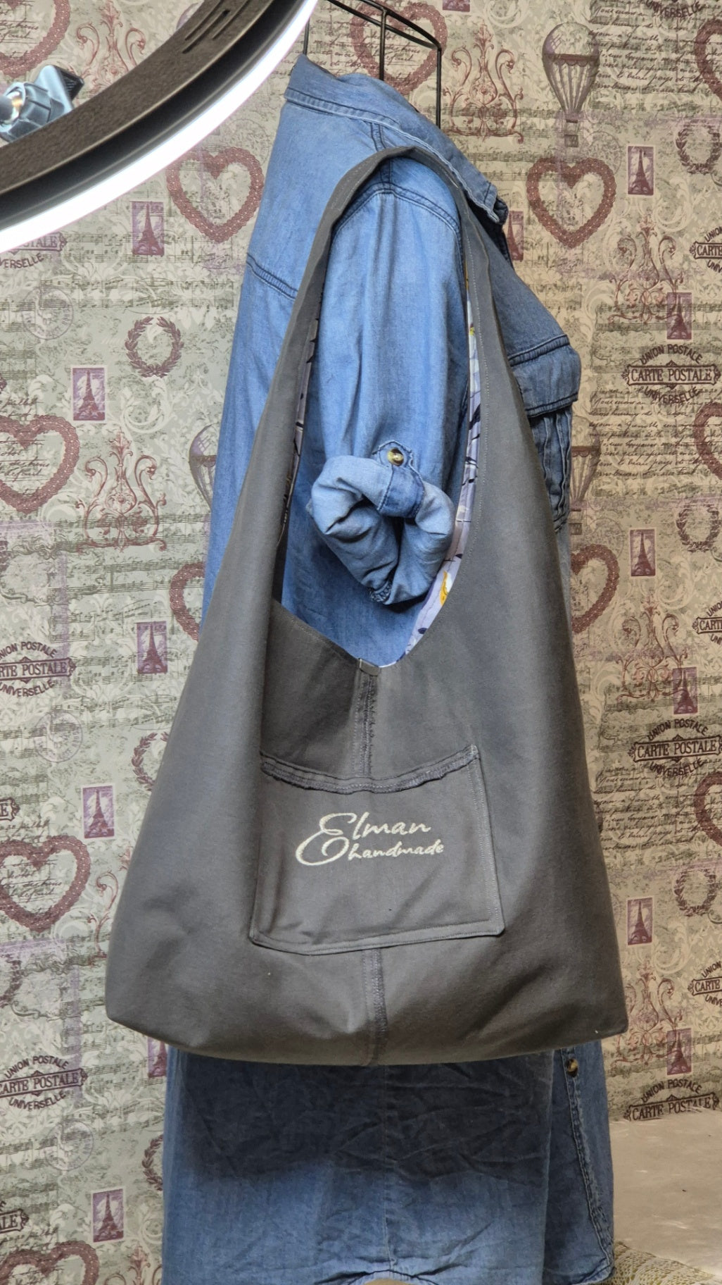 Gray bag