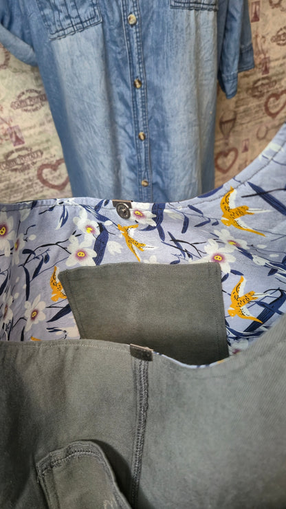 Gray bag