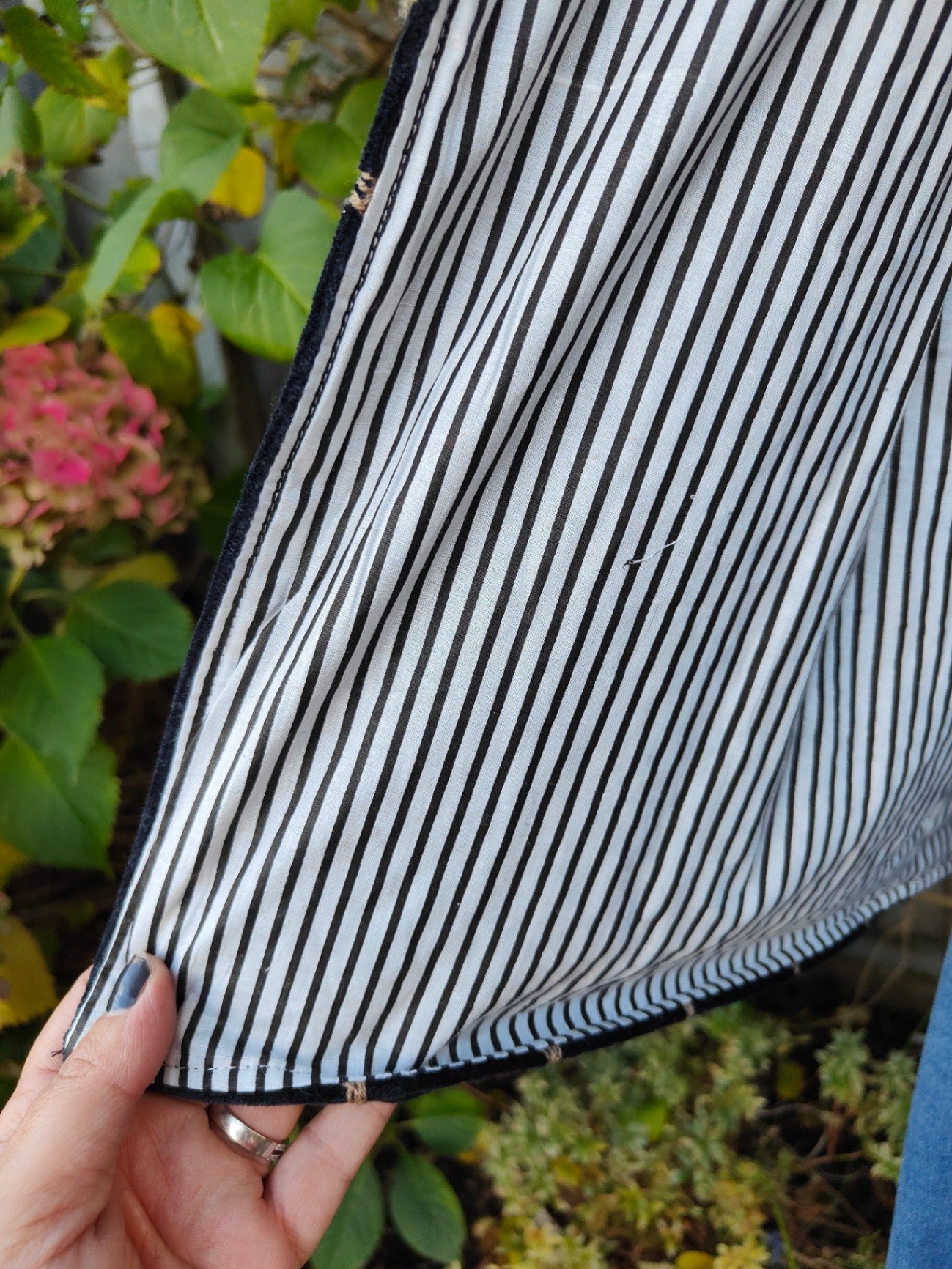 Wanderlust evil eye protection jacket -Black