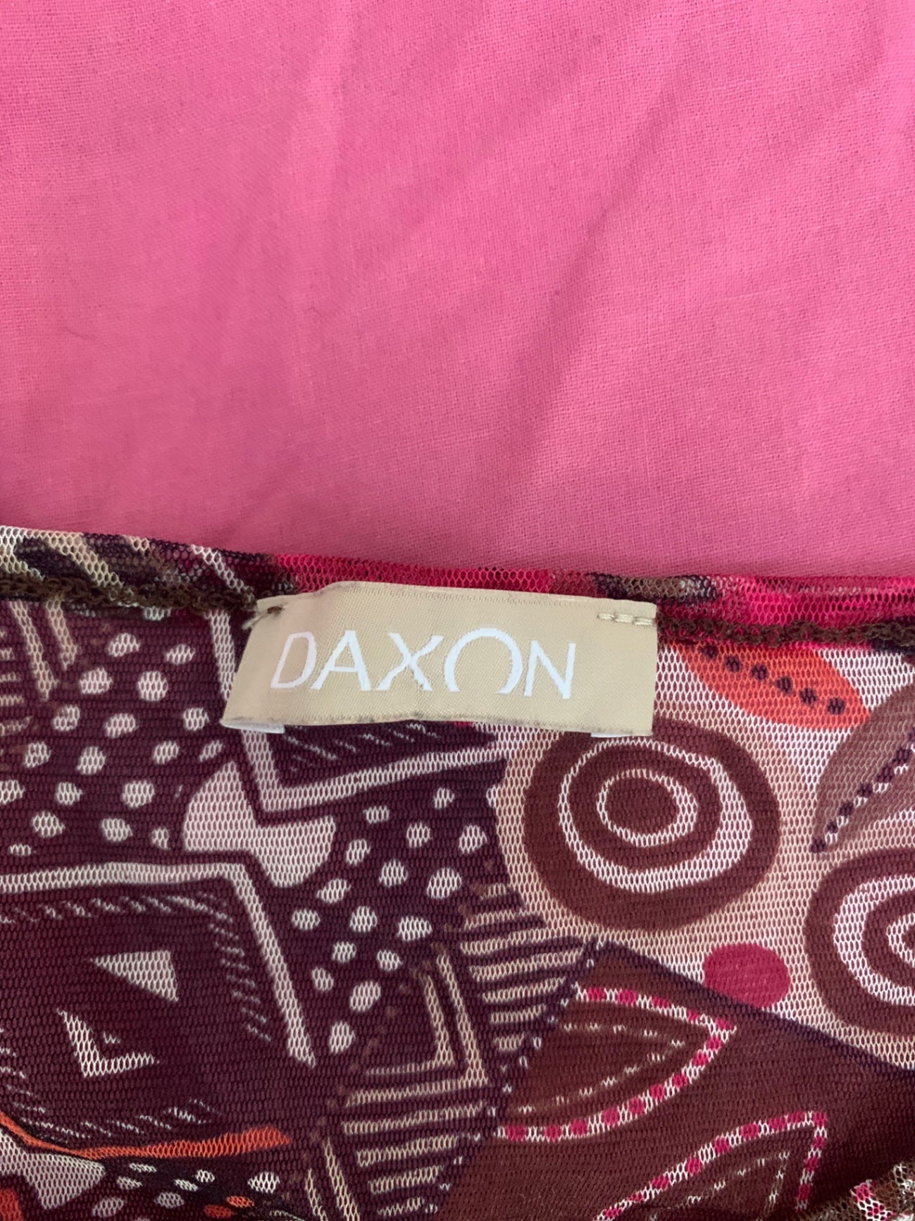 geometric mesh daxon top