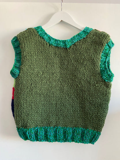 Hand-knit Tank Top