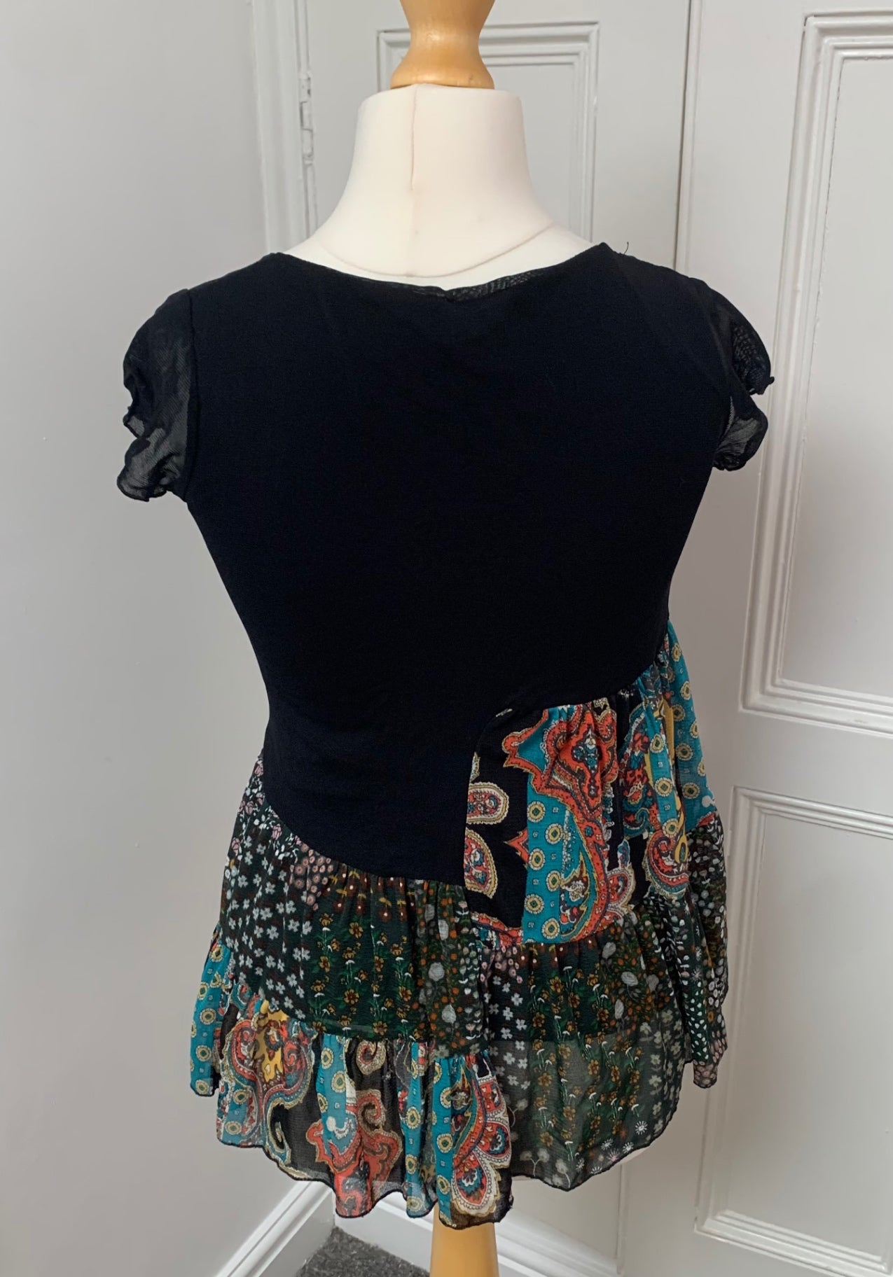 vintage jacqueline riu asymmetric top