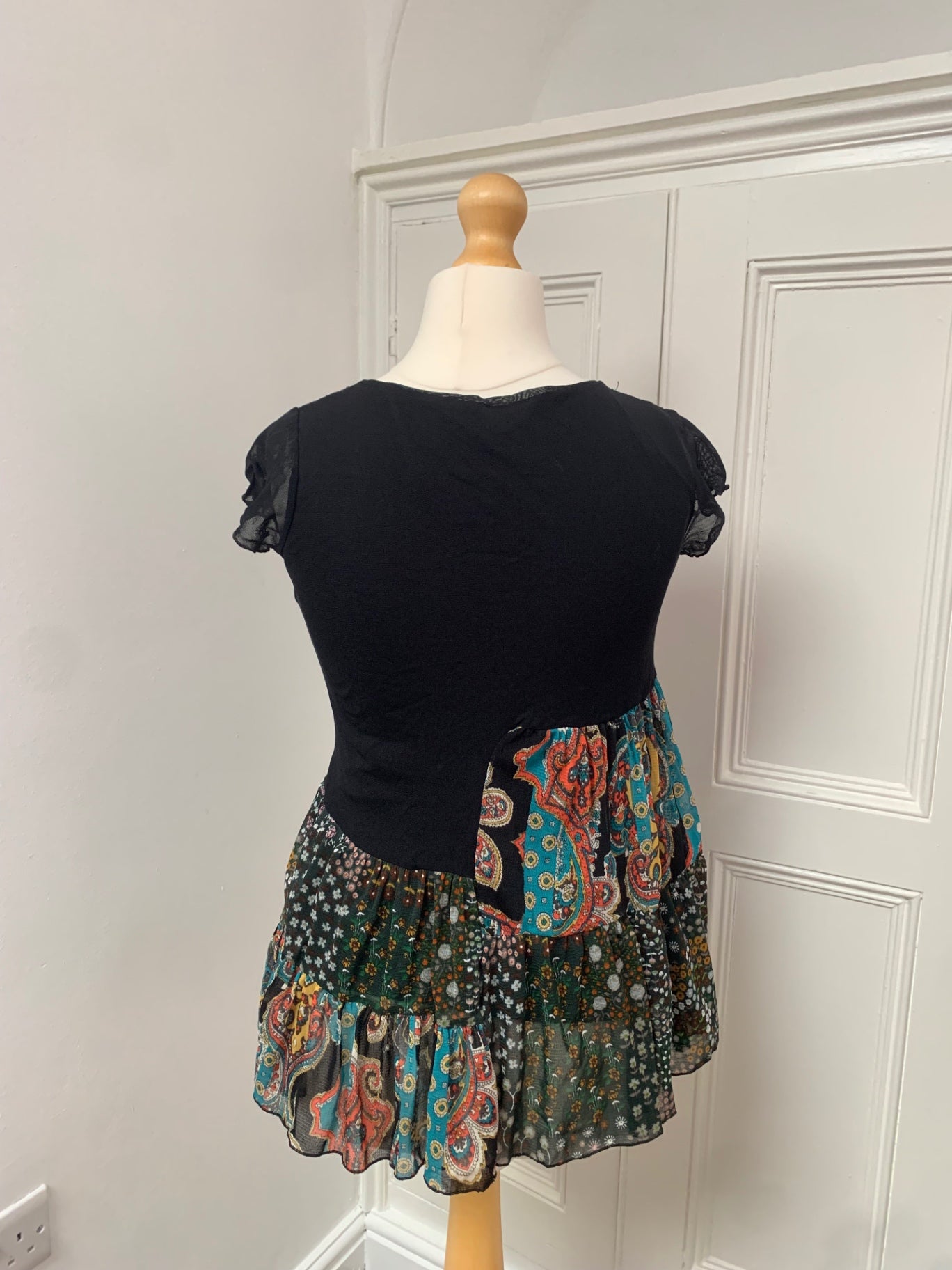 vintage jacqueline riu asymmetric top