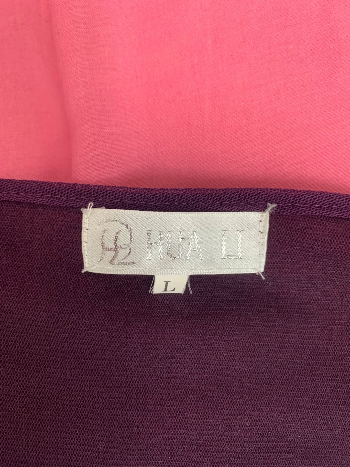 purple floral detail top