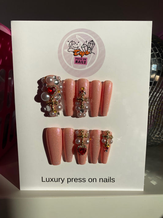 Crystals , Crosses & Pearls