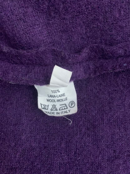 vintage italian purple button jacket 