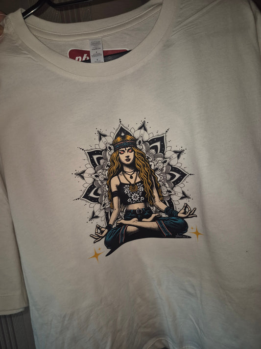 Zen crop - vintage white