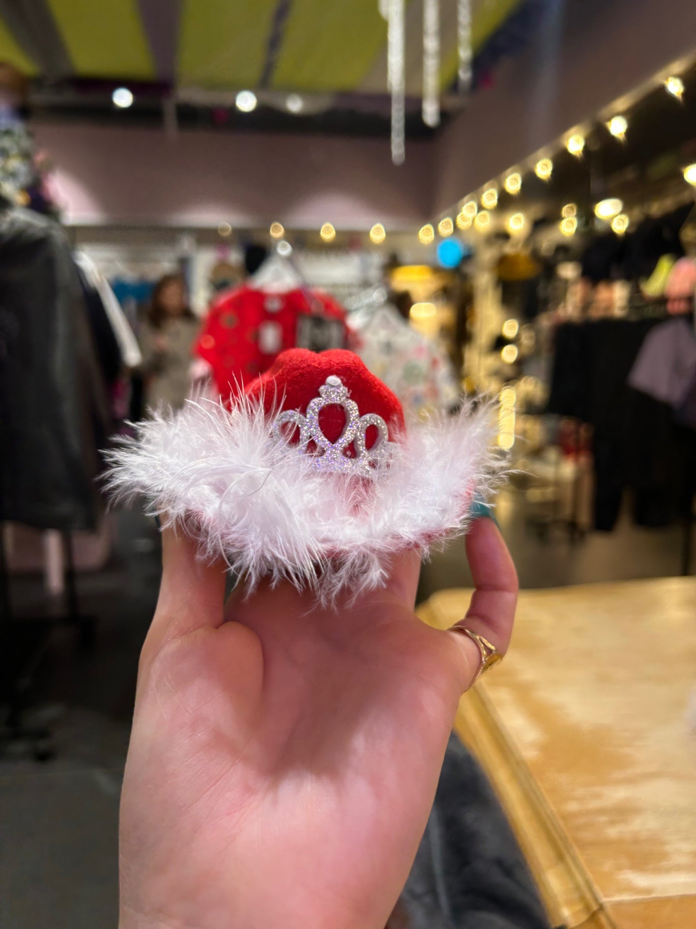 Fur Cowboy Pet Hat Black