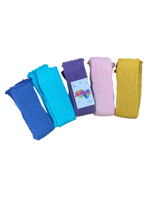 Legwarmers - (Blue, Cyan, Purple, Pink, Yellow)