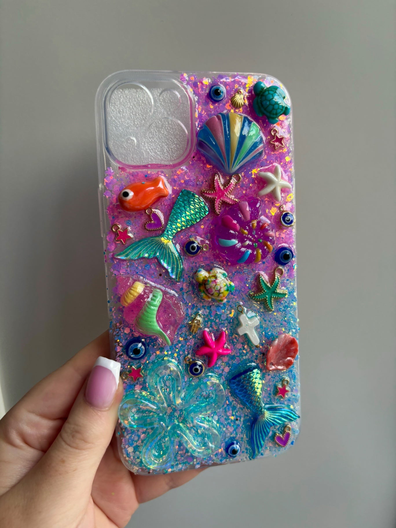 Mermaid Phone Case - IPhone 14 Plus and 15 plus 🧜‍♀️