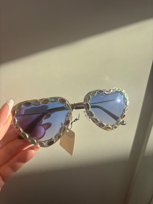 Rhinestone Rainbow Sunglasses ✨