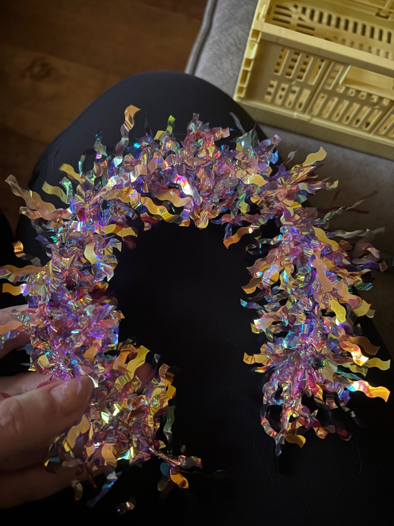 Tinsel Headband
