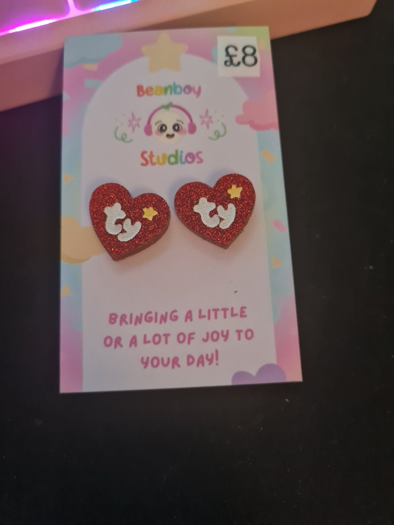 Ty stud earrings