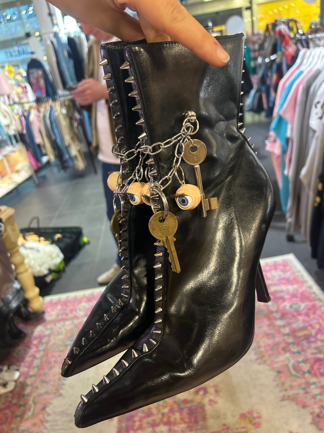 Upcycled boots