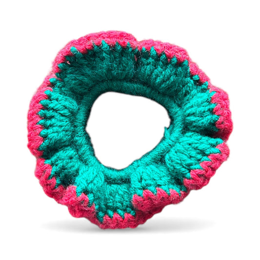Christmas Crochet scrunchie