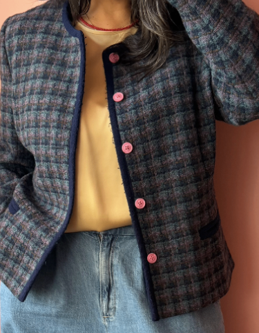 Vintage Eastex Tweed Wool Jacket
