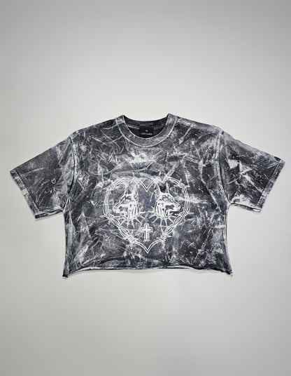 CC Painted Heart Crop Top 