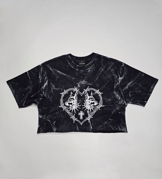 Painted Heart Crop Top 