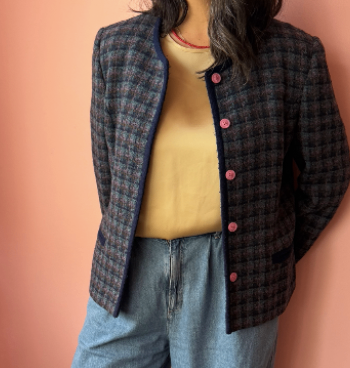 Vintage Eastex Tweed Wool Jacket