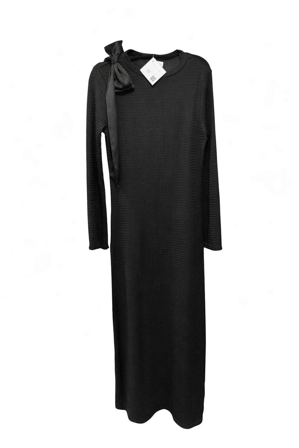 Black Maxi with Bow