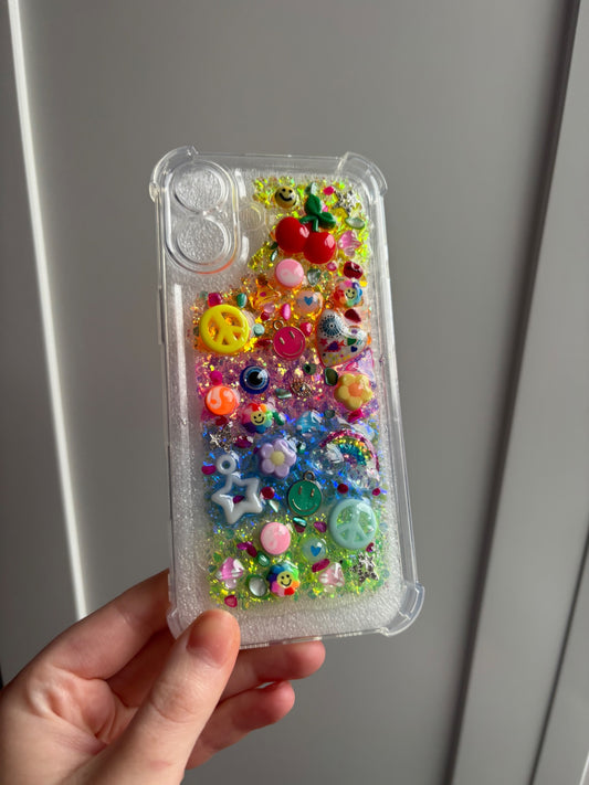 Funky phone case- IPhone 16 plus 🌈
