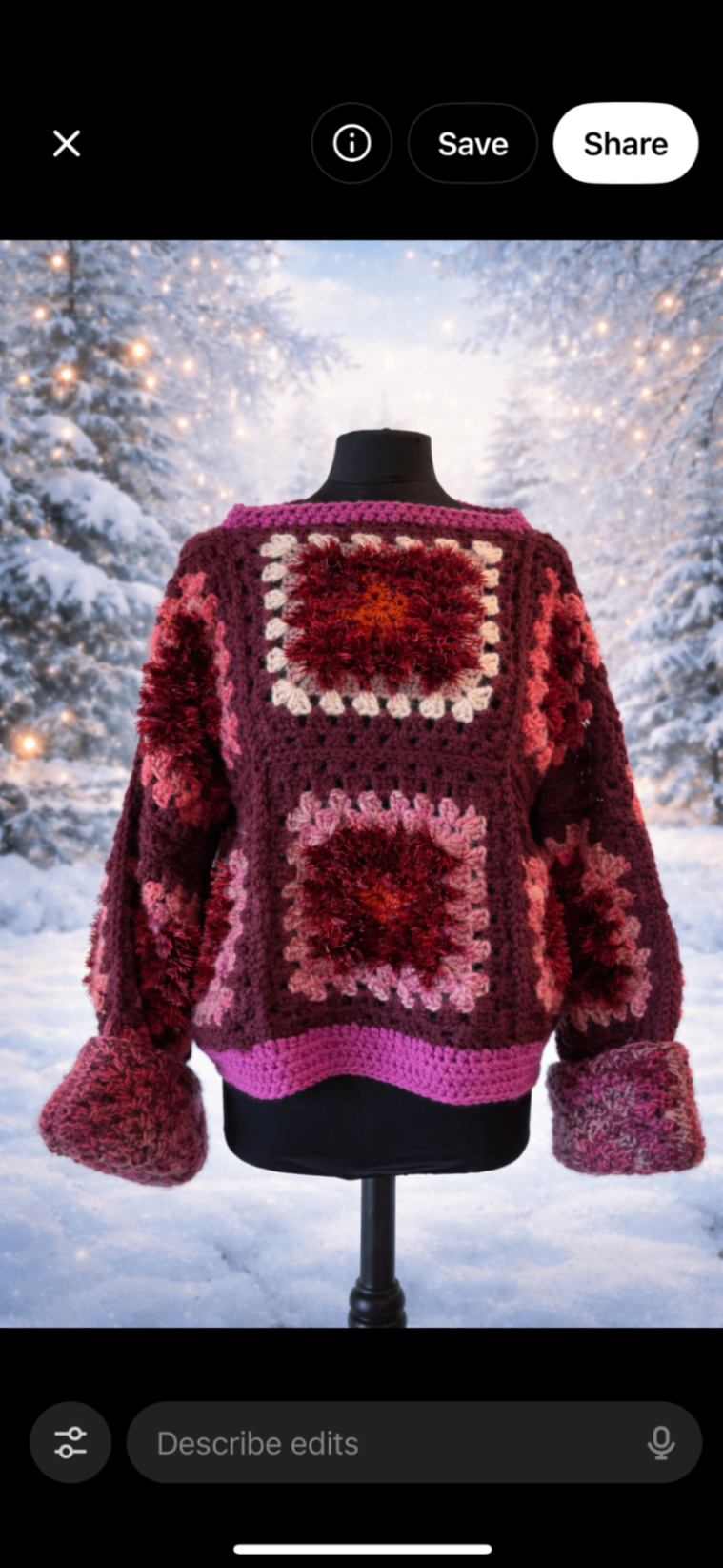 Pink jumper
