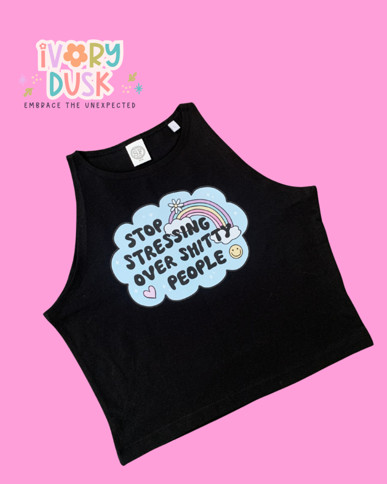 Stop stressing vest size S