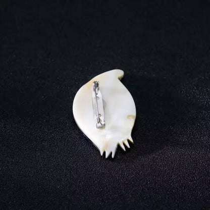 Abalone Shell Lucky Eye Brooch