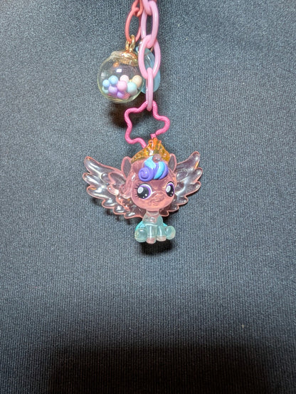 Mystical pony keychain
