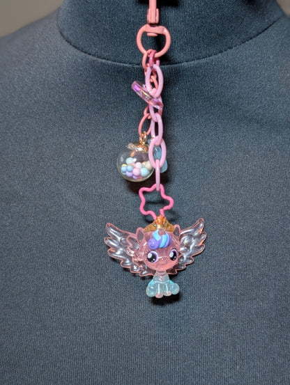 Mystical pony keychain