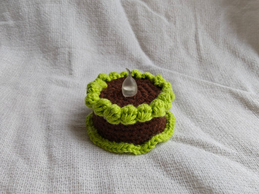 Tealight cakes, Dubai chocolate 