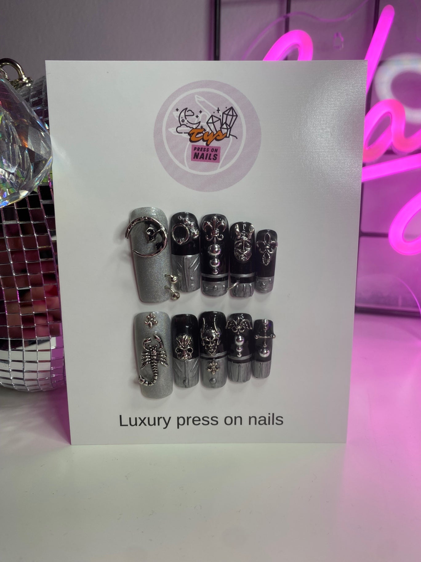 Gothic with embellishments Square