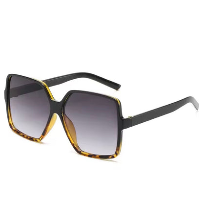Rita 60s Sunglasses Black Leopard