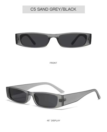 90s Oblong Sunnies Mini Matte Grey