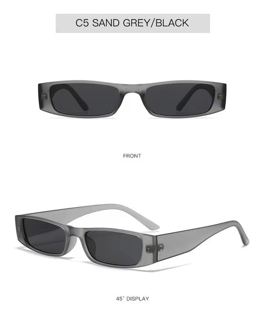 90s Oblong Sunnies Mini Matte Grey