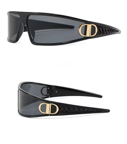 DD Wrap Around Sunglasses Black