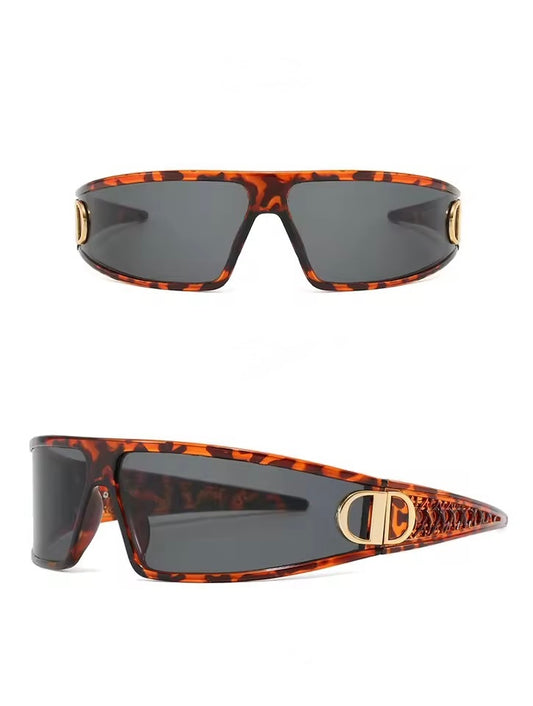 DD Wrap Around Sunglasses Tortoise