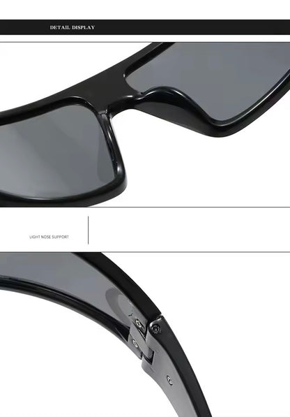 DD Wrap Around Sunglasses Black Tan