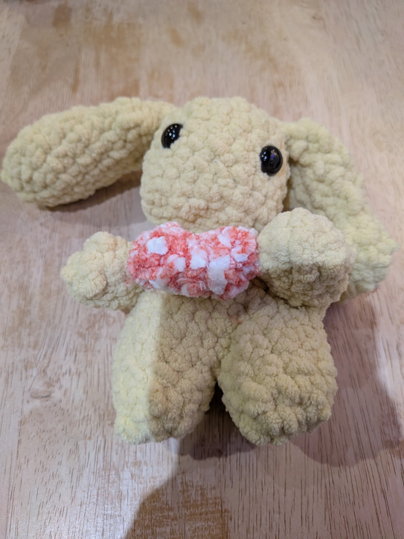 Yellow Heart Bunny