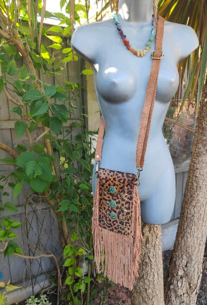 Yellowstone mobile cross body bag LEOPARD